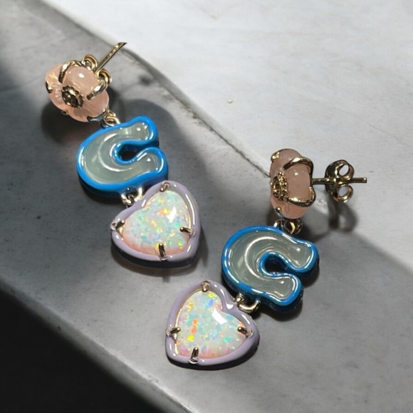 Coach Signature Charm Drop Earrings - Picture 3 of 4